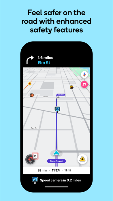 Waze Navigation & Live Traffic Screenshot