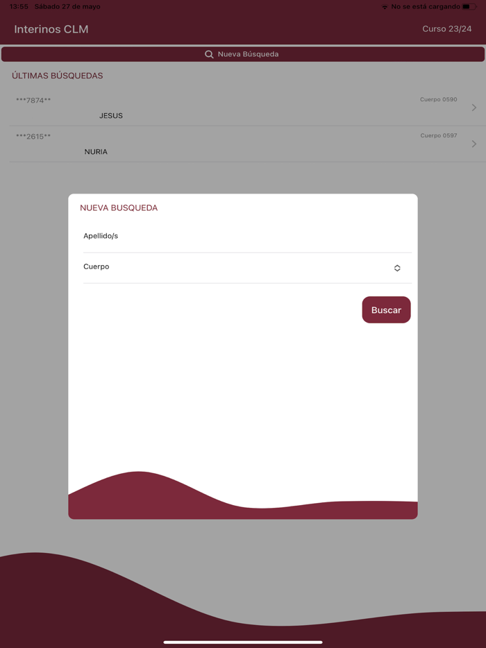 Interinos CLM Curso 23/24