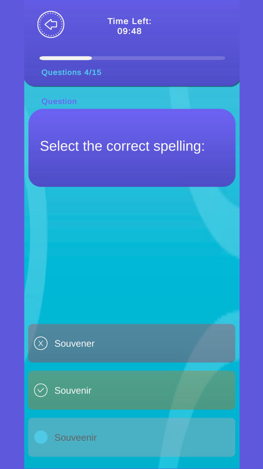 #3. Spelling Test Quiz (iOS) 由: Blue Castle Studios