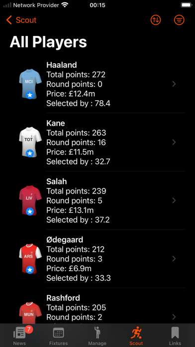 Fantasy Football Manager (FFM) Screenshot 4