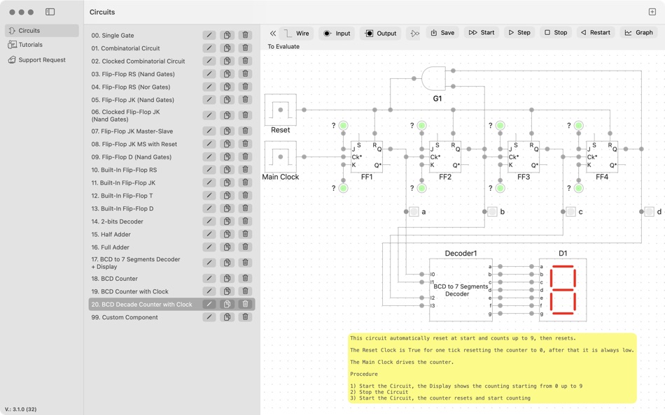 #4. DCircuit Lab (macOS) 由: Fabrizio Boco
