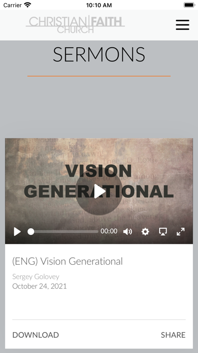 Christian Faith Now Screenshot