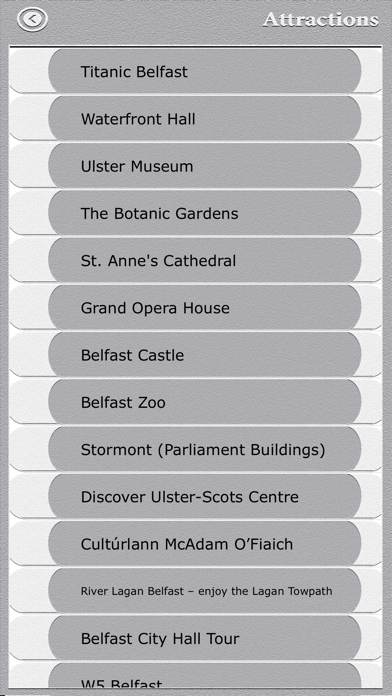 Belfast Tourism Guide Screenshot