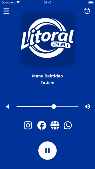 Rádio Litoral FM 93.1 Screenshot
