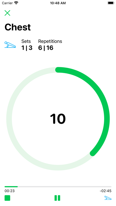 Bacu Workout Screenshot
