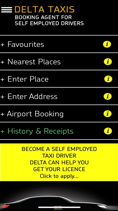 Delta Taxis Merseyside Screenshot