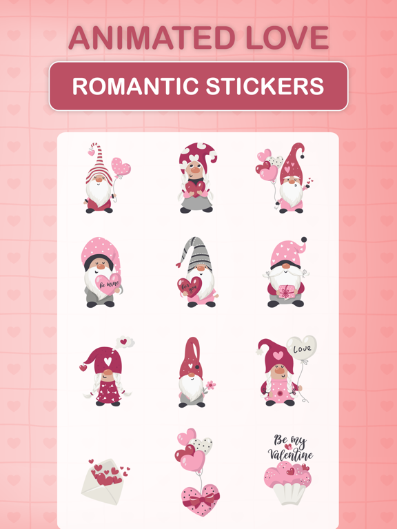 Animated Love Romantic Stickerのおすすめ画像4