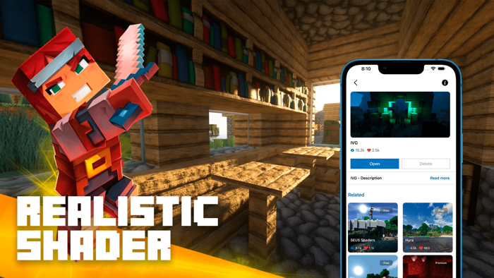 Realistic Shader for Minecraft