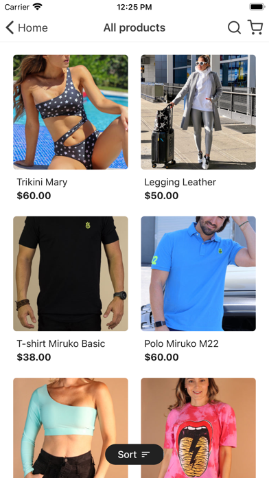 VSW Fashion Store Screenshot