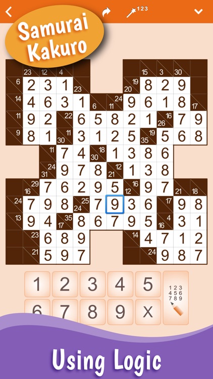 Kakuro: Number Crossword