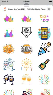 happy new year 2024 -wasticker problems & solutions and troubleshooting guide - 3