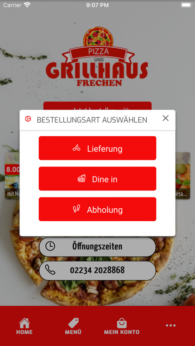 Pizza Grillhaus Frechen Screenshot
