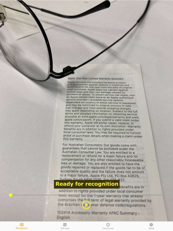 Magnifying glass with AI eyes