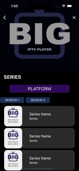 Game screenshot BIG IPTV(M3U Player) mod apk