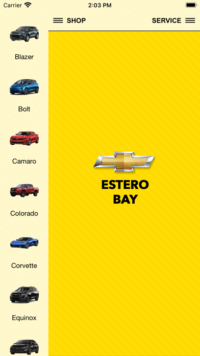 Estero Bay Chevrolet Screenshot