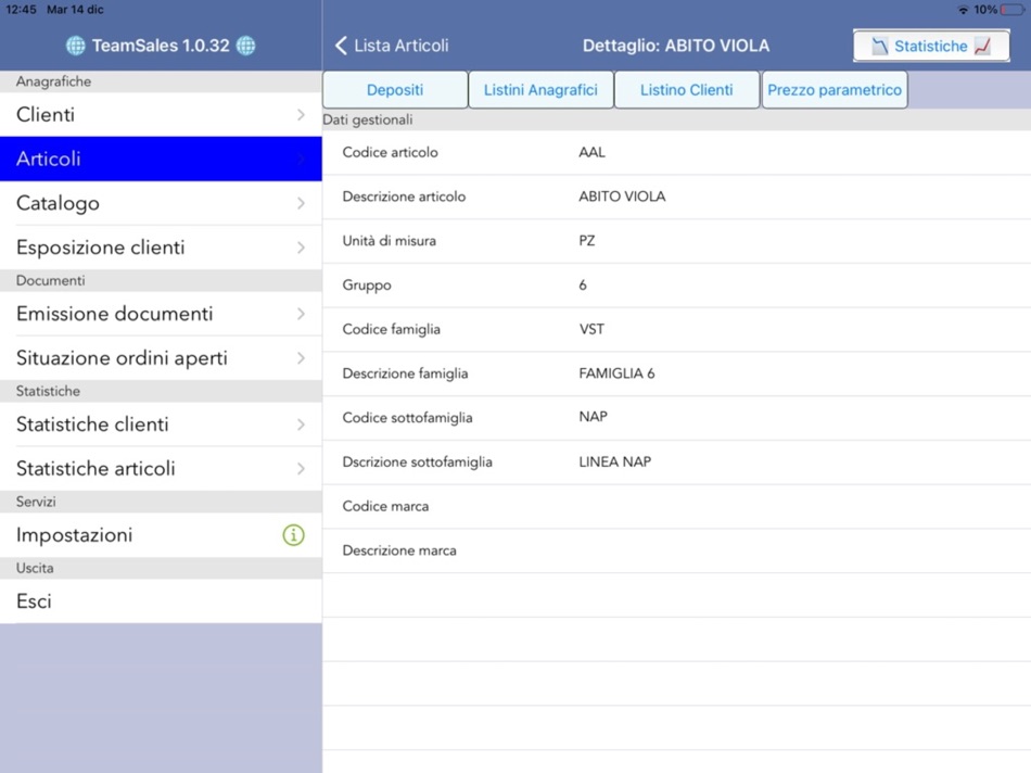 #8. TeamSales App (iOS) 由: Team Duemila s.r.l
