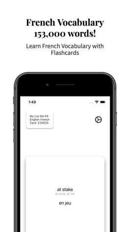 Game screenshot French Vocabulary mod apk