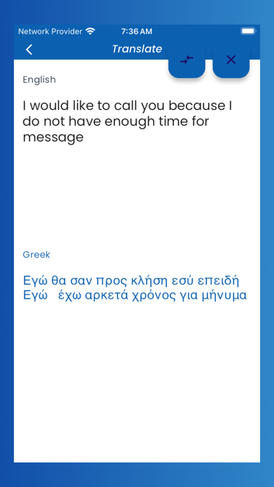 Greek Translator Offline Screenshot