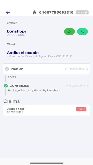 olivraison Screenshot