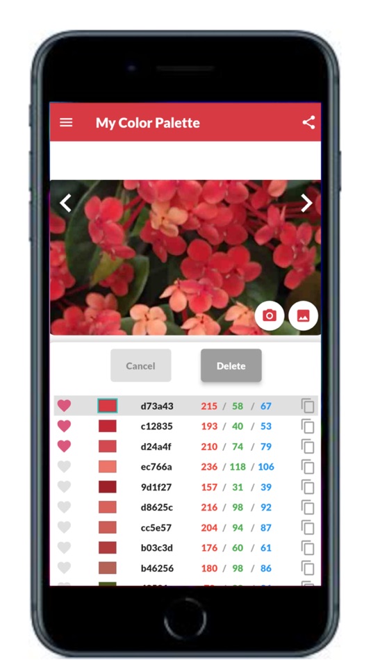 #5. My Color Palette with Photos (iOS) 게시자: Yasuko Takayashiki