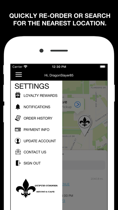 Dupuis Corner Bistro & Café Screenshot
