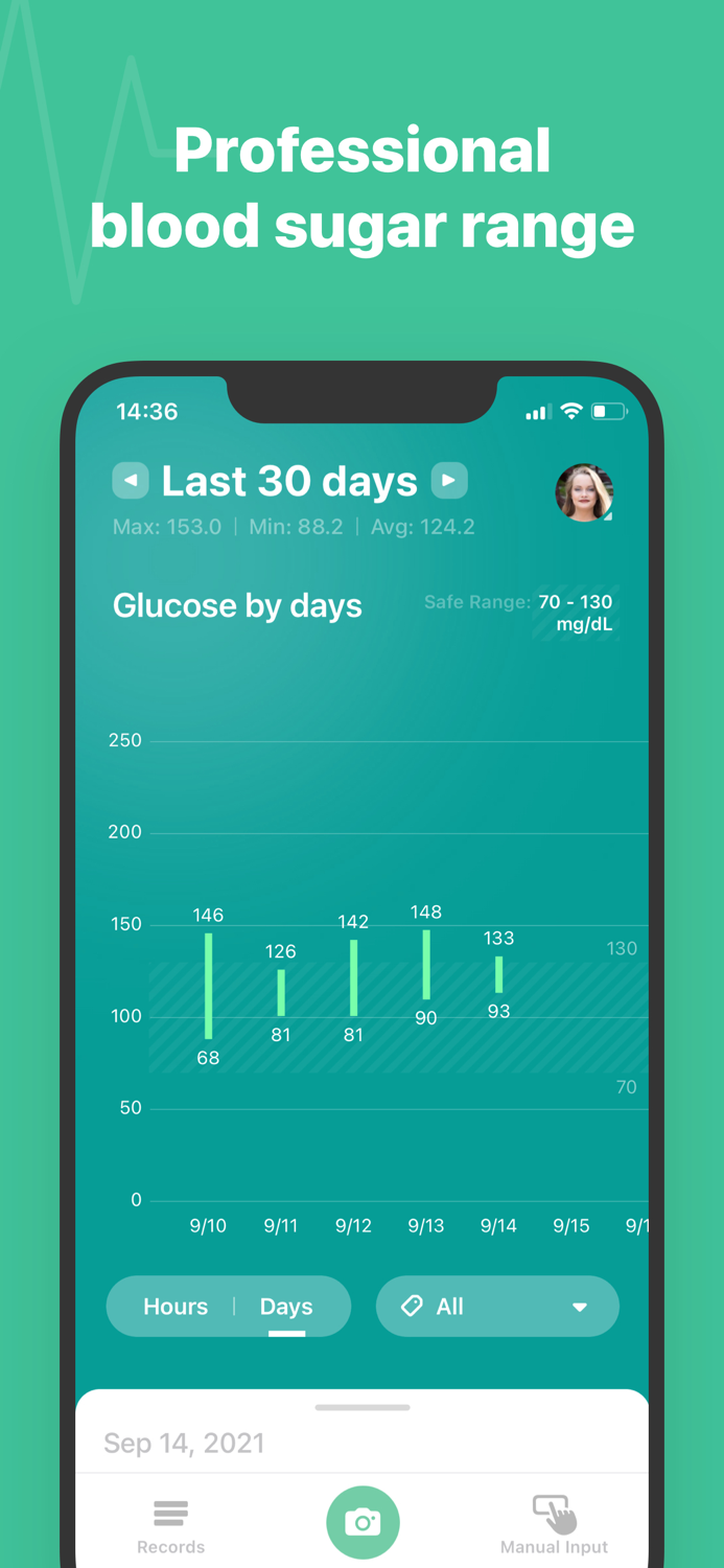 Blood Sugar Log - Diabetes log
