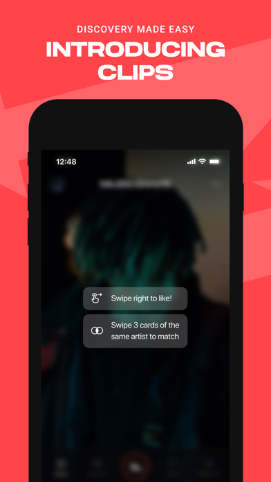 MuzicSwipe: Discover New Music Screenshot