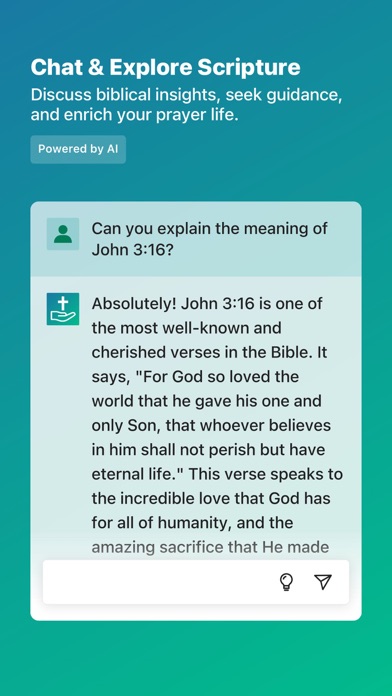 FaithChat: AI Spirit Chat Help Screenshot