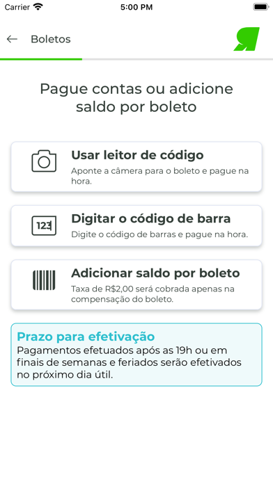 Trocados Carteira Screenshot