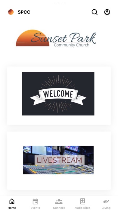 Sunset Park Community Church Screenshot