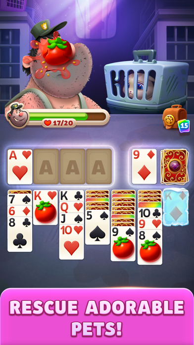 Screenshot #1 pour Solitaire Pets - Fun Card Game