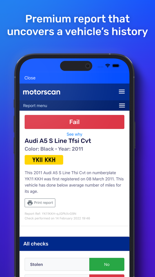 #9. Motorscan Car Check (iOS) 由: MS Motoring Limited