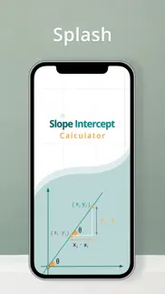 slope intercept form cal iphone screenshot 1