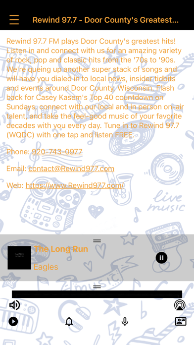 Rewind 97.7 FM Screenshot