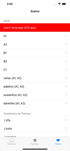 Game screenshot Spanish: dictionary, CEFR exam hack