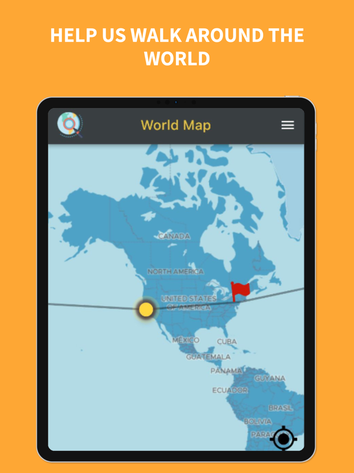 Virtual Walking Step Tracker
