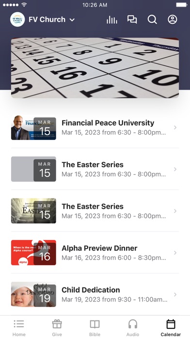 Fox Valley Church WI Screenshot