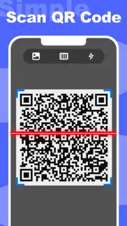 qr code scanner 2d. iphone screenshot 1