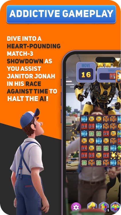 Match3GPT™ Match 3 Puzzle Game