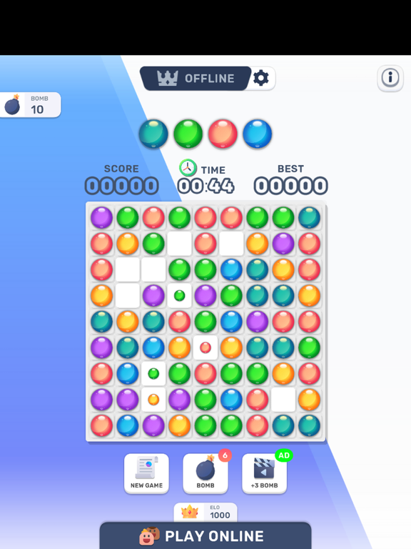 Screenshot #5 pour Line And Block 98 Online