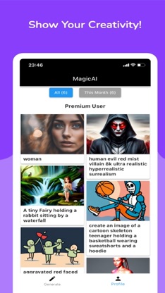 MagicAI - AI Image Generator screenshot 1