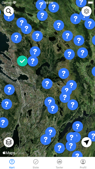 Screenshot #1 pour Fjelltoppjakten