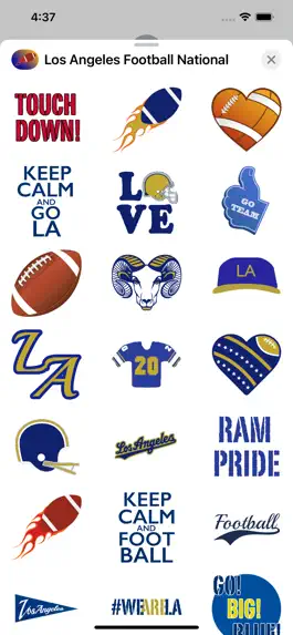 Game screenshot Los Angeles Football National apk