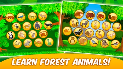 Forest:Toddlers Coloring Games Screenshot