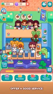 my sweet coffee shop—idle game iphone screenshot 3