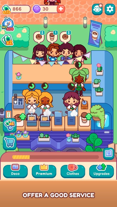 My Sweet Coffee Shop—Idle Gameのおすすめ画像3