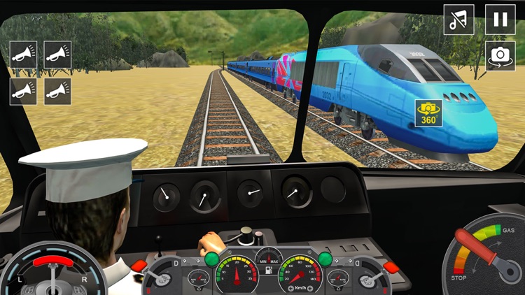 Train Driving Simulator Games screenshot-3