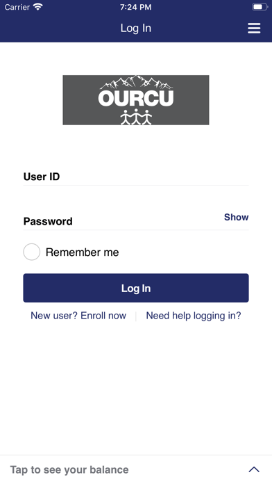 OUR COMMUNITY MOBILE BANKING Screenshot