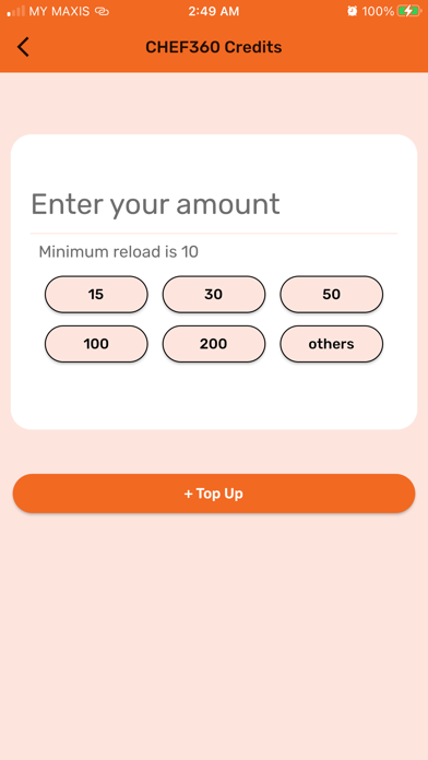 CHEF360 Screenshot