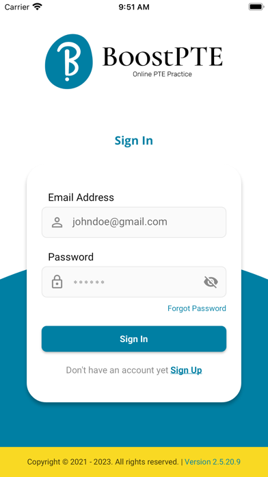 BoostPTE - PTE Practice App Screenshot